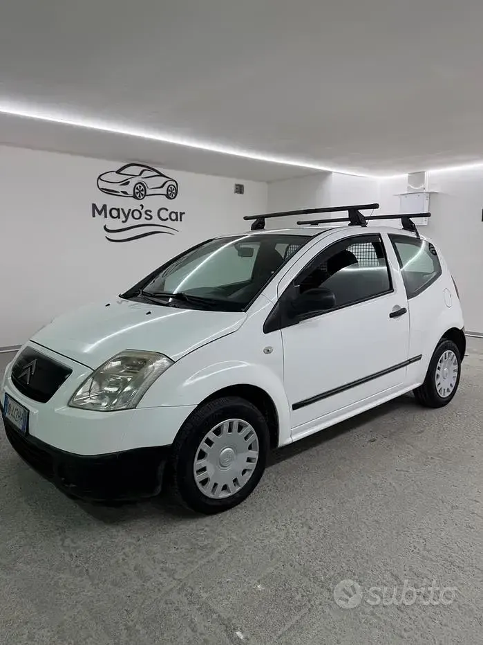 Usata Citroën C2 68 CV (50 kW) 2006 Bianco Utilitaria