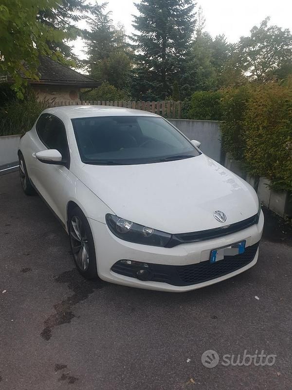 Usata VW Scirocco 160 CV (117 kW) 2009 Bianco Coupé