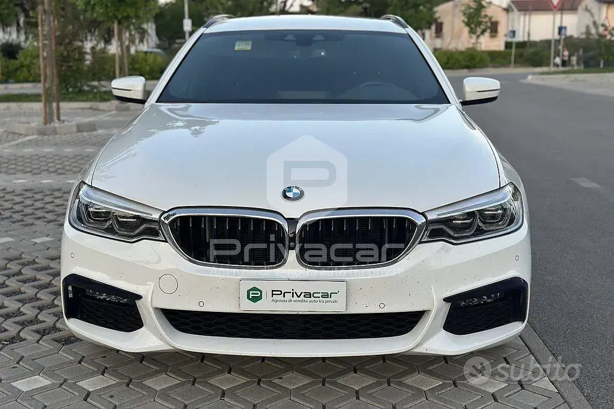 Usata BMW 520 M Sport 190 CV (139 kW) 2019 Bianco Station wagon
