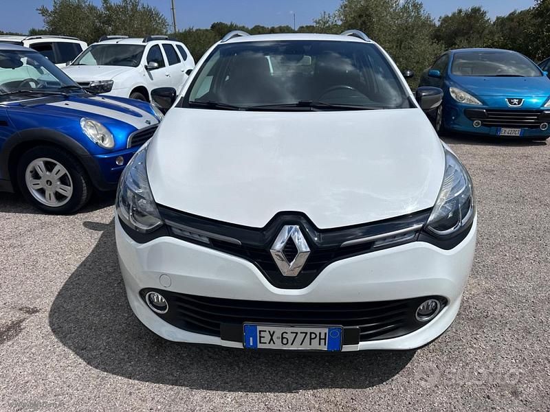 Usata Renault Clio GrandTour 90 CV (66 kW) 2015 Bianco Station wagon
