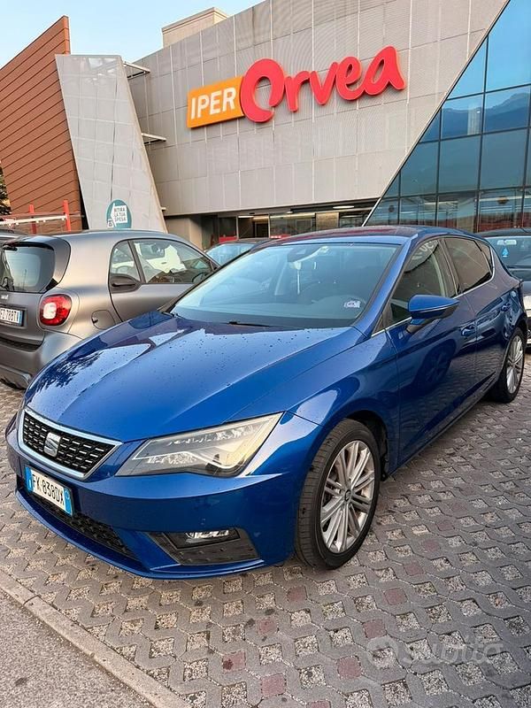 Usata Seat Leon 2017 Blu Berlina