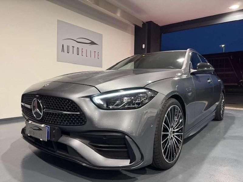 Grigio scuro Usata 2022 Mercedes C220 Premium Plus Station wagon | 35.900 € (Molto cara) - Immagine 1/4