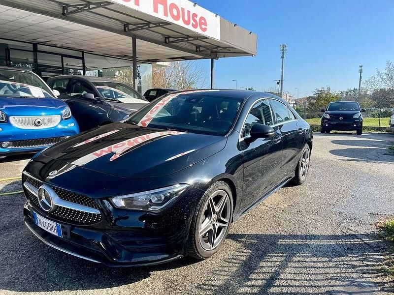 Usata Mercedes CLA200 AMG line 150 CV (110 kW) 2019 Nero Berlina