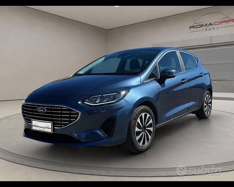 Usata Ford Fiesta Titanium 125 CV (91 kW) 2022 Blu Utilitaria