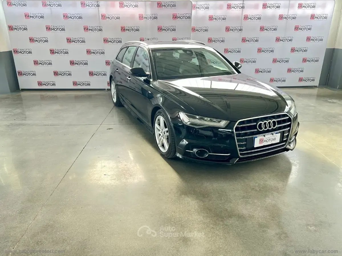 Usata Audi A6 S-Line 190 CV (139 kW) 2018 Nero Station wagon