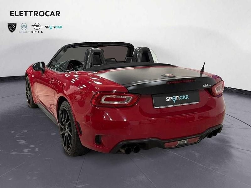 Usata Abarth 124 Spider 170 CV (125 kW) 2016 Rosso Cabrio