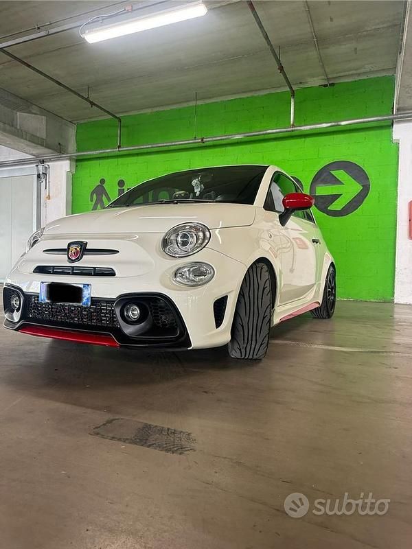 Usata Abarth 500 140 CV (102 kW) 2015 Bianco Utilitaria