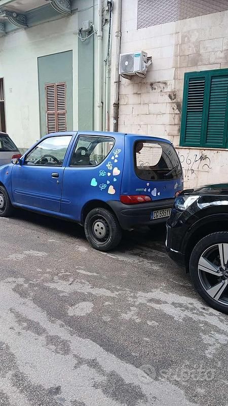 Usata Fiat 600 1999 Blu Berlina