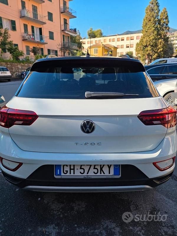 Usata VW T-Roc 150 CV (110 kW) 2022 Bianco SUV