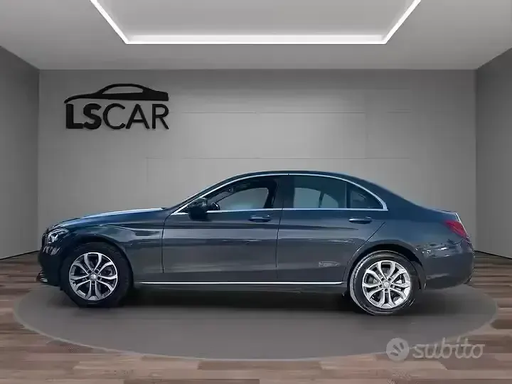 Usata Mercedes C220 170 CV (125 kW) 2015 Grigio Berlina