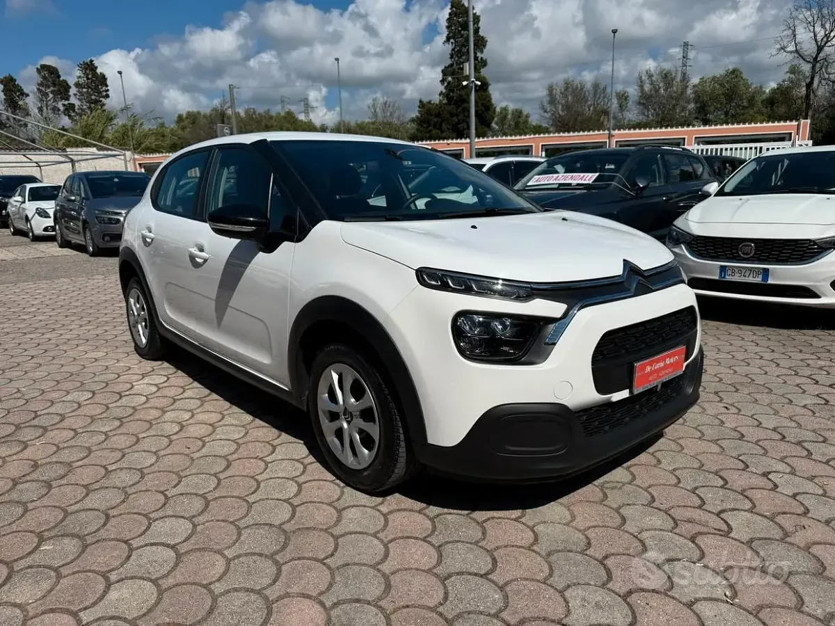 Usata Citroën C3 PureTech 83 CV (61 kW) 2022 Bianco Utilitaria