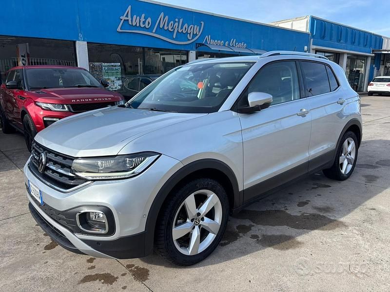 Usata VW T-Cross Advance 115 CV (84 kW) 2020 Grigio SUV