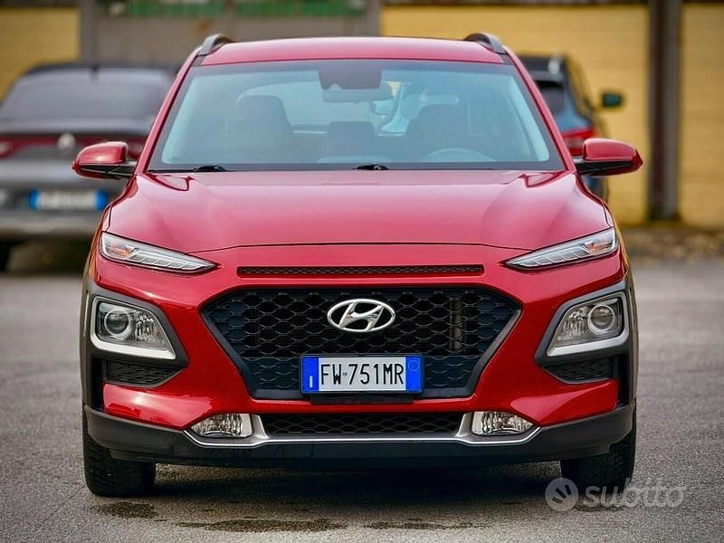 Usata Hyundai Kona 119 CV (87 kW) 2019 Rosso SUV