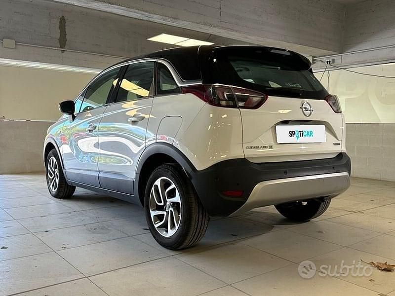 Usata Opel Crossland X Innovation 110 CV (80 kW) 2018 Bianco SUV