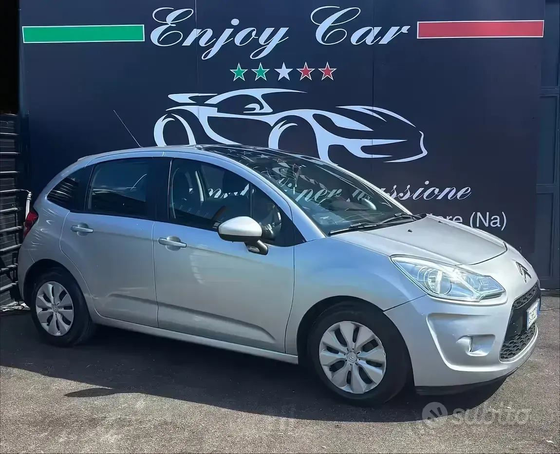 Usata Citroën C3 Exclusive 60 CV (44 kW) 2011 Grigio Berlina