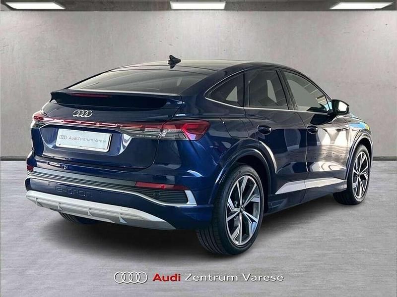 Nuova Audi Q4 Sportback e-tron S-Line 210 kW (286 CV) 2025 Blu navarra SUV