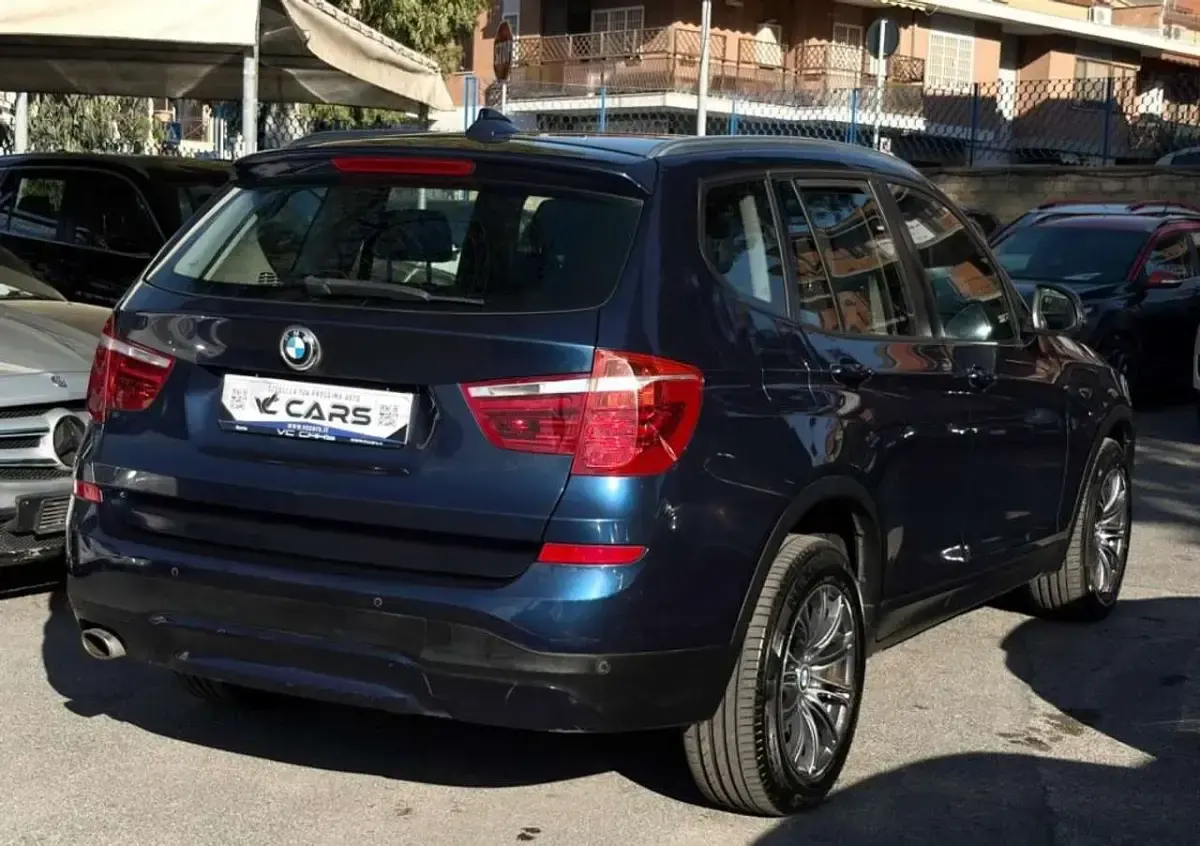 Usata BMW X3 xLine 150 CV (110 kW) 2014 Blu SUV