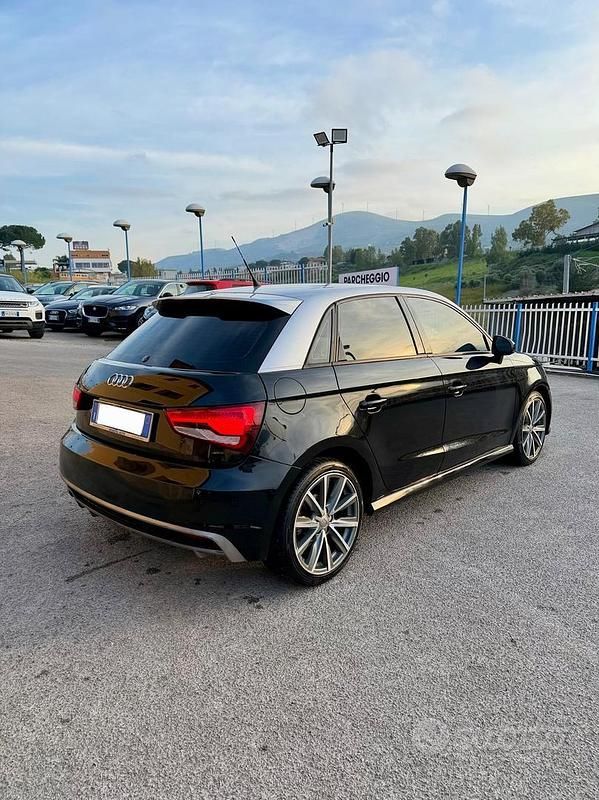 Usata Audi A1 S-Line 90 CV (66 kW) 2018 Nero Utilitaria