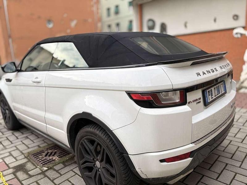 Usata Land Rover Range Rover evoque HSE Dynamic 179 CV (131 kW) 2016 Bianco Cabrio