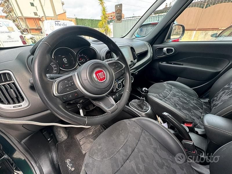 Usata Fiat 500L Cross 95 CV (69 kW) 2021 Verde Monovolume