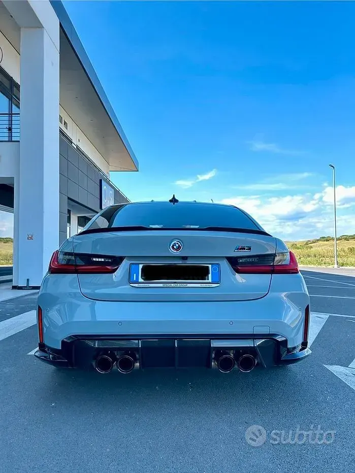 Usata BMW M3 Competition Edition 510 CV (375 kW) 2023 Grigio Berlina