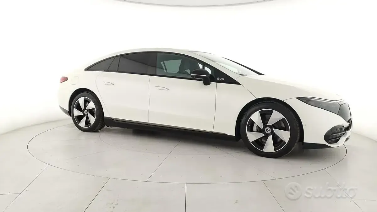Usata Mercedes EQS350 Edition 1 260 kW (354 CV) 2022 Bianco Berlina
