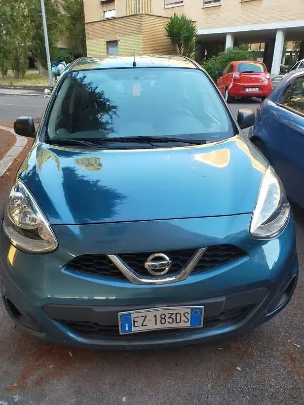 Usata Nissan Micra Comfort 80 CV (58 kW) 2015 Blu Utilitaria