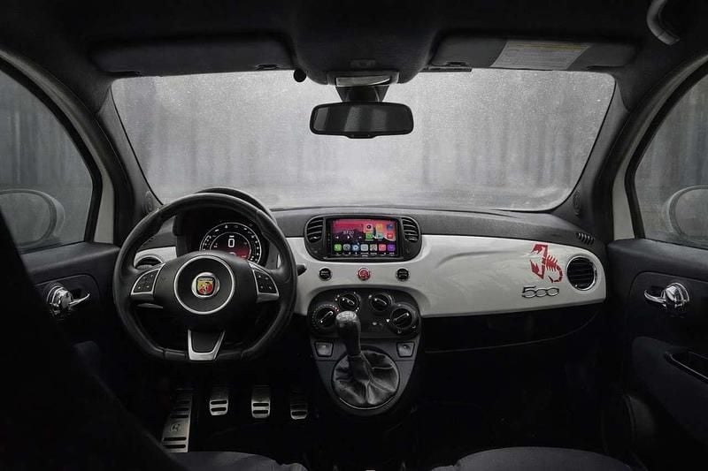 Usata Abarth 500 135 CV (99 kW) 2014 Bianco Utilitaria