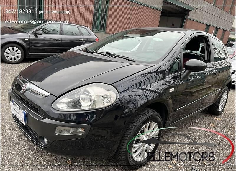 Usata Fiat Punto Evo Dynamic 70 CV (51 kW) 2009 Nero Utilitaria