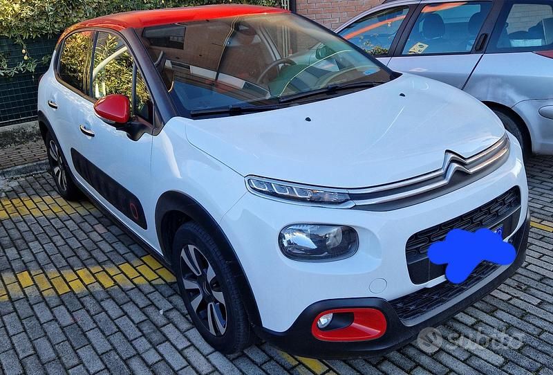 Usata Citroën C3 83 CV (61 kW) 2020 Bianco Utilitaria