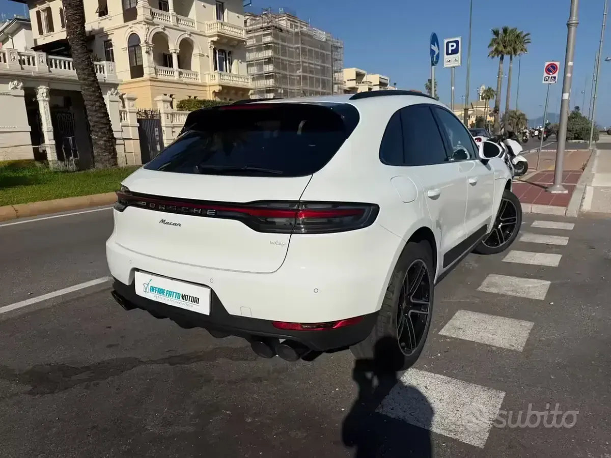 Usata Porsche Macan 245 CV (180 kW) 2019 Bianco SUV