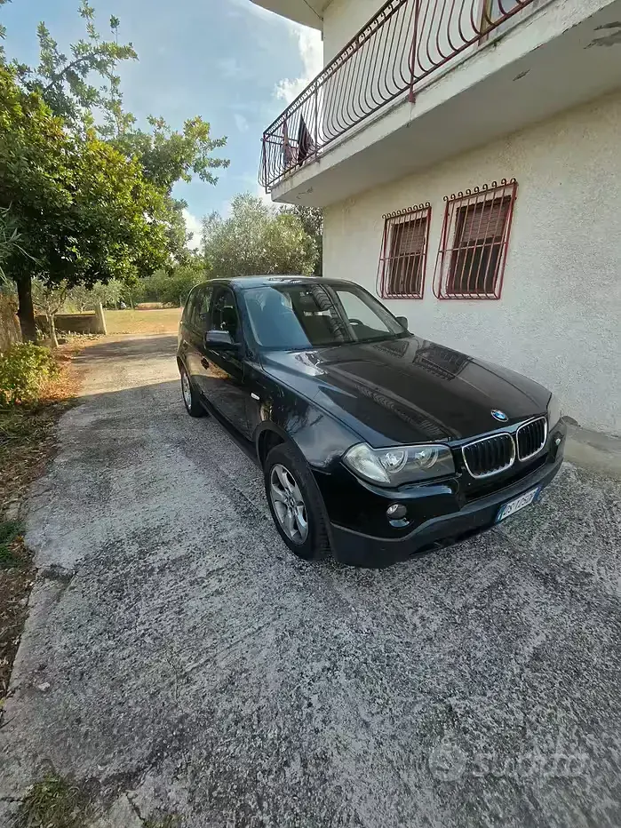 Usata BMW X3 Efficient Dynamics 177 CV (130 kW) 2008 Nero SUV
