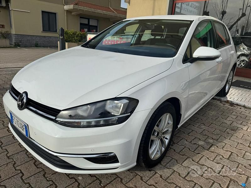 Usata VW Golf VII Business 115 CV (84 kW) 2018 Bianco Berlina