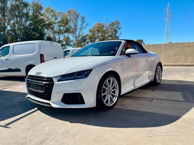 Bianco Usata 2015 Audi TT Roadster S-Line Cabrio | 21.900 € (Ottimo prezzo) - Immagine 1/4