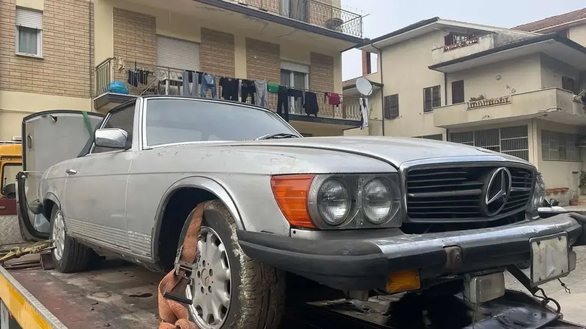 Usata Mercedes SL450 216 CV (158 kW) 1976 Cabrio