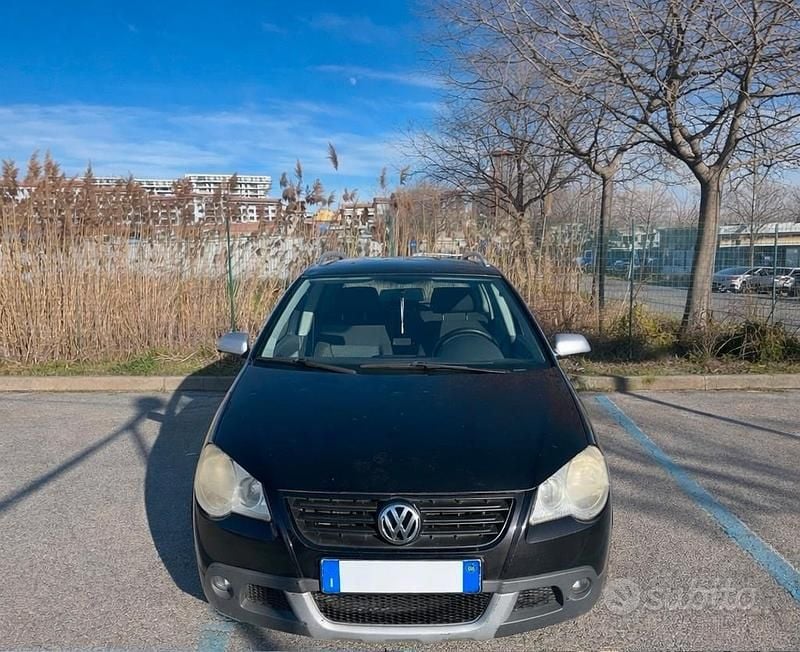 Usata VW Polo Cross 69 CV (50 kW) 2006 Nero Utilitaria