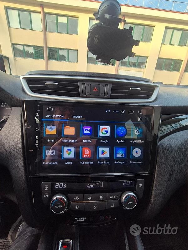 Usata Nissan Qashqai 110 CV (80 kW) 2016 Nero SUV