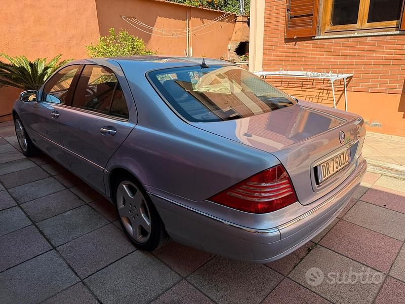 Usata Mercedes S350 245 CV (180 kW) 2003 Grigio Berlina