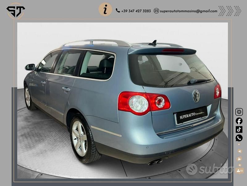 Usata VW Passat Business 140 CV (102 kW) 2009 Grigio Station wagon
