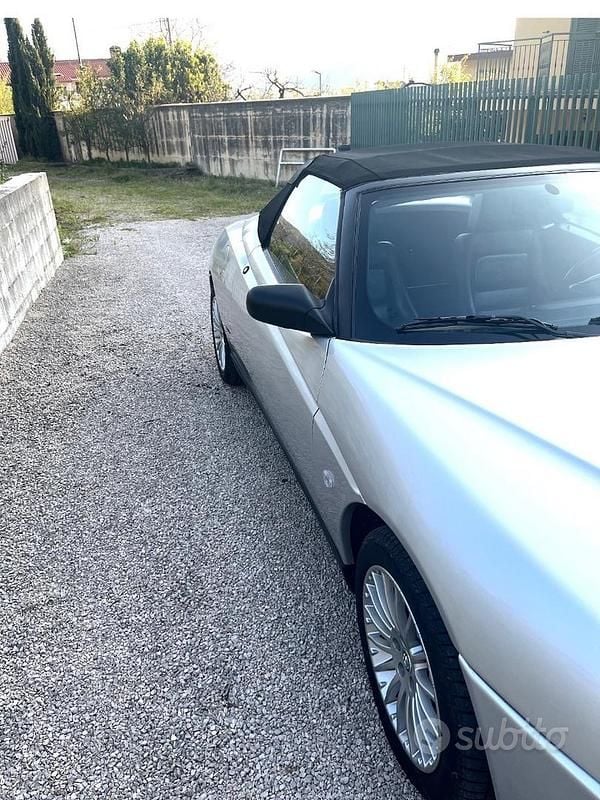 Usata Alfa Romeo Spider 1999 Grigio Cabrio