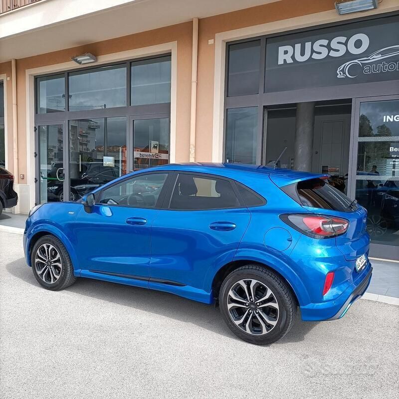 Usata Ford Puma ST-Line 125 CV (91 kW) 2022 Blu SUV