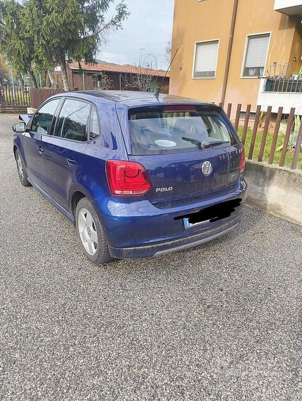 Usata VW Polo 2011 Blu Utilitaria