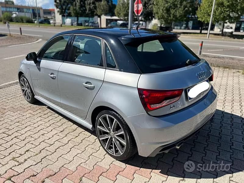 Usata Audi A1 S-Line 90 CV (66 kW) 2016 Grigio Utilitaria