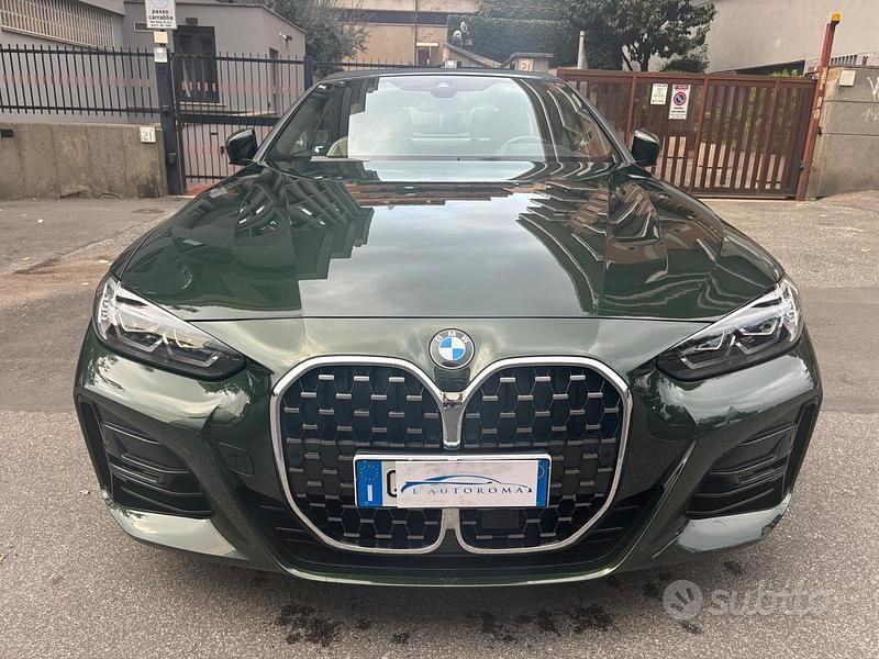 Usata BMW 420 Cabriolet M Sport 184 CV (135 kW) 2021 Verde Cabrio