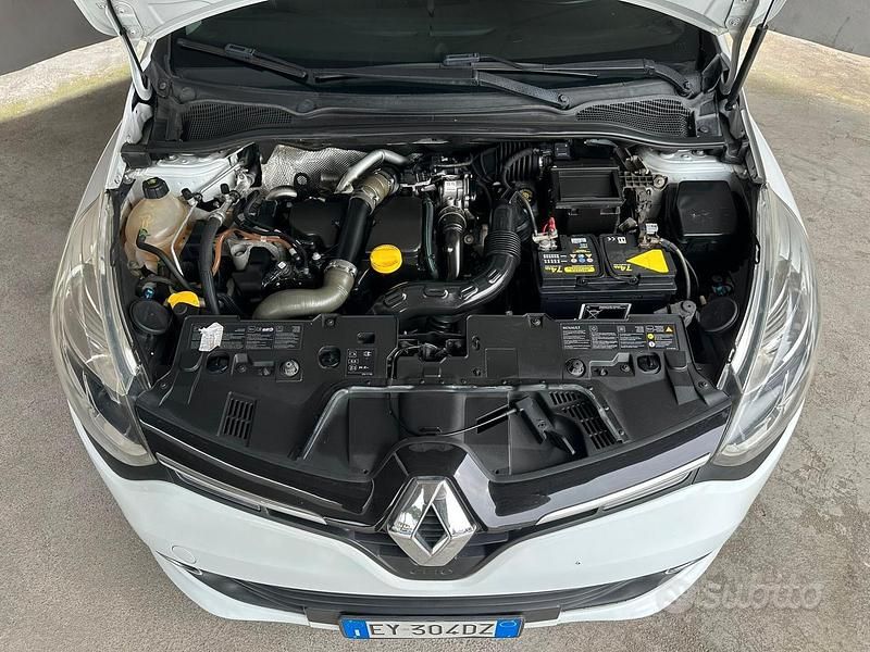 Usata Renault Clio IV 90 CV (66 kW) 2015 Bianco Berlina