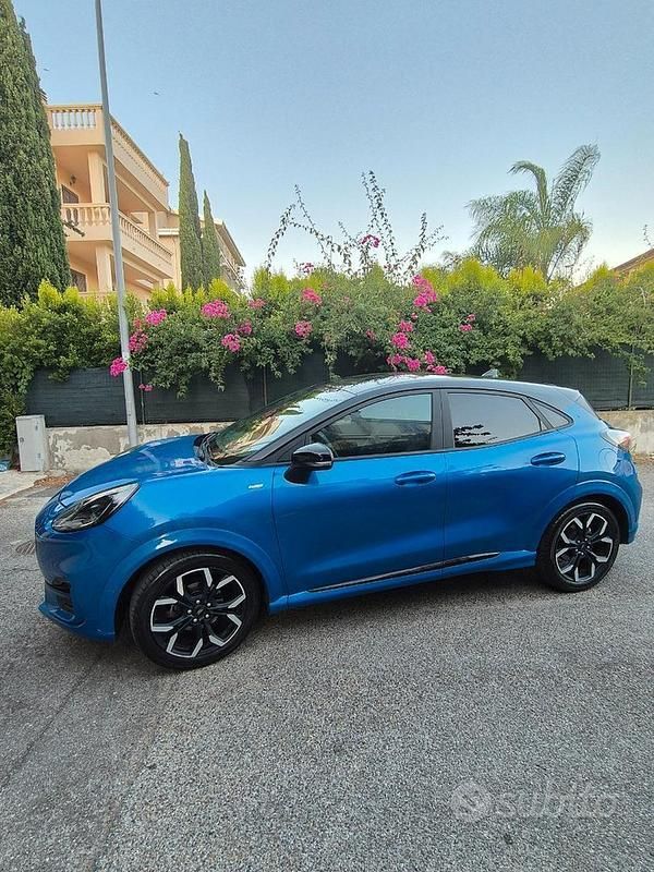 Usata Ford Puma ST-Line 125 CV (91 kW) 2020 Blu SUV