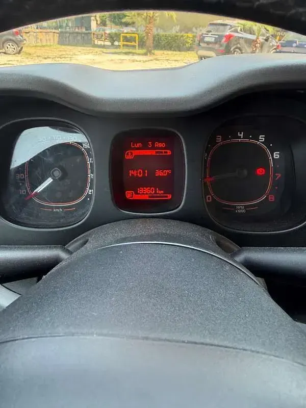 Usata Fiat Panda Lounge 69 CV (50 kW) 2017 Grigio Utilitaria