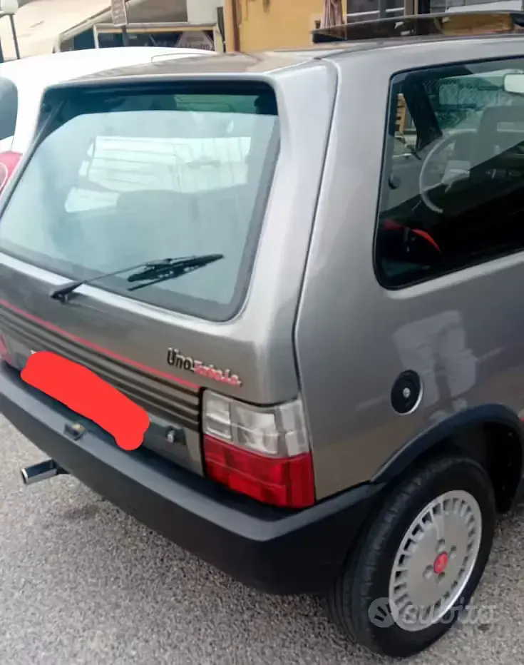 Usata Fiat Uno 1988 Grigio Utilitaria