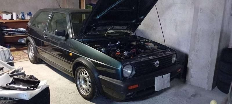 Usata VW Golf II GTD 69 CV (50 kW) 1984 Verde Utilitaria