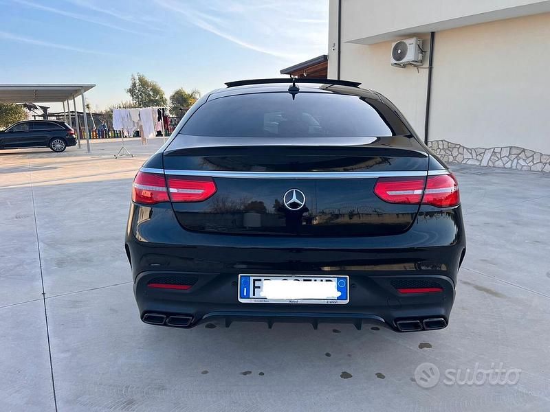 Usata Mercedes GLE350 Premium Plus 258 CV (189 kW) 2018 Nero Coupé